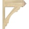 Ekena Millwork Olympic Rough Sawn Arts and Crafts Outlooker, Douglas Fir, 8"W x 22"D x 26"H OUT08X22X26OLY03RDF - alternate 3